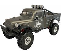 Amewi 22522 AMXRock AM18 Scale Crawler Harvest Échelle 1:18 RTR avec télécommande, Batterie et câble de Charge Gris