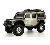 Amewi 22528 RC Dirt Climbing Pioneer SUV Crawler 4WD 1:10 RTR avec télécommande, Batterie et Chargeur, Argent