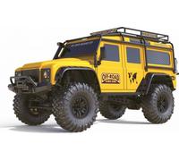 Amewi 22589 Dirt Climbing Suv Safari Crawler 4wd 1 10 Rtr Avec Batterie Télécommande Câble De Charge Jaune
