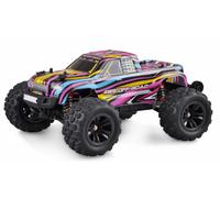 Amewi 22628 Hyper go Monstertruck Remote Controlled Monster Truck, Blue/red, 1:2