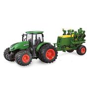 Amewi 22638 Tracteur RC avec semeur, Son et lumière, 1:24 RTR, Vert