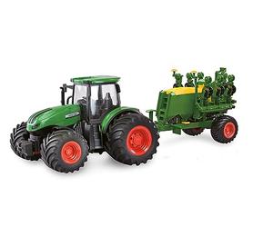 Amewi 22638 Tracteur RC avec semeur, Son et lumière, 1:24 RTR, Vert
