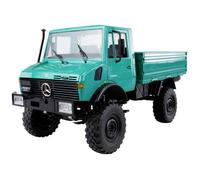 Amewi Véhicule sous licence Mercedes-Benz Unimog Advanced 4WD 1:12 RTR pétrole