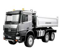 Amewi 22685 Mercedes-Benz Arocs Kipper 6x6 anthrazit 1:14 électrique Modèle fonctionnel RC prêt à fonctionner (RtR)
