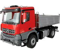 Amewi 22691 Mercedes-Benz Arocs Muldenkipper 4x4 rot 1:14 électrique Camion RC prêt à fonctionner (RtR)