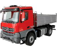 Amewi 22691 Mercedes-Benz Arocs Muldenkipper 4x4 rot 1:14 électrique Camion RC prêt à fonctionner (RtR)