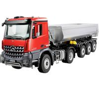 Amewi 22695 Mercedes-Benz Arocs Sattelzug mit Kippauflieger 1:14 électrique Modèle réduit RC débutant prêt à fonctionner (RtR) avec effet lumineux, avec