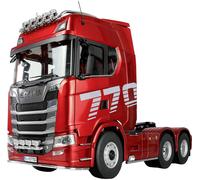 Amewi 22703 Scania 770 S 6x6 1:14 électrique Camion RC prêt à fonctionner (RtR) avec accu et chargeur, avec effet lumineux, avec fonction sonore
