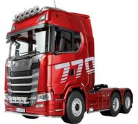 Amewi 22703 Scania 770 S 6x6 1:14 électrique Camion RC prêt à fonctionner (RtR) avec accu et chargeur, avec effet lumineux, avec
