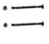 Amewi - 6568-t002 jeu de 2 vis pour monster truck haiboxing x-missile Neutre, Neutre G