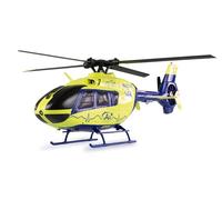 Amewi Hélicoptère télécommandé AFX-135 Pro Alpine Air Ambulance 6 canaux RC 6G RTF Jaune fluo
