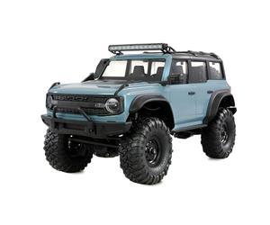 Amewi AMXRock Mini Caballo Crawler 4WD 1:16 RTR Bleu avec télécommande, Batterie, câble de Charge