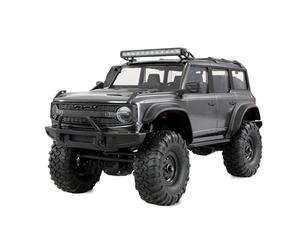 Amewi AMXRock Mini Caballo Crawler 4WD 1:16 RTR Gris avec télécommande, Batterie, câble de Charge