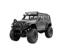Amewi AMXRock Mini Crosstrail Scale Crawler 4WD 1:16 RTR Gris avec télécommande, Batterie, câble de Charge