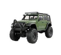 Amewi AMXRock Mini Crosstrail Scale Crawler 4WD 1:16 RTR Vert avec télécommande, batterie, câble de charge