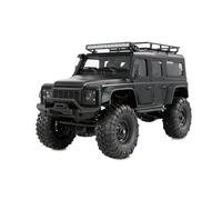 Amewi AMXRock Mini-D90 Scale Crawler 4WD 1:16 RTR Noir avec télécommande, Batterie, câble de Charge
