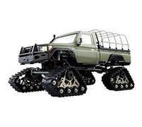 Amewi AMXRock RCX10BTS Scale Crawler Pick-Up mattgrün 1:10, RTR brushed 1:10 Auto RC électrique Crawler prêt à fonctionner (RtR) 2,4 GHz G