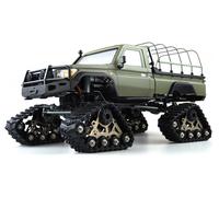 Amewi AMXROCK RCX10BTS - Voiture tout-terrain - moteur électrique - 1:10 - prête à rouler (RTD) - vert - métal