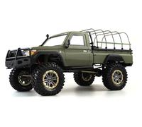Amewi AMXROCK RCX10PS - Voiture tout-terrain - moteur électrique - 1:10 - prête à rouler (RTD) - vert - métal