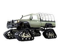 Amewi AMXRock RCX10PTS Scale Crawler Pick-Up mattgrün 1:10, RTR brushed 1:10 Auto RC électrique Crawler prêt à fonctionner (RtR) 2,4 GHz G