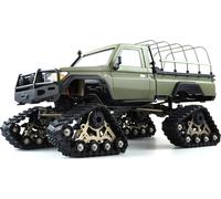 Amewi AMXROCK RCX10PTS - Voiture tout-terrain - moteur électrique - 1:10 - prête à rouler (RTD) - vert - métal