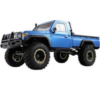 Amewi AMXRock RCX8B Scale Crawler Pick-Up 1:8, RTR blau brushed 1:8 Auto RC électrique Crawler prêt à fonctionner (RtR) 2,4 GHz