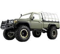 Amewi AMXRock RCX8BS Scale Crawler Pick-Up 1:8, RTR mattgrün brushed 1:8 Auto RC électrique prêt à f
