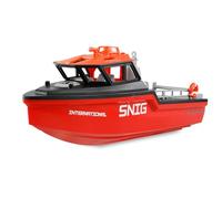 Amewi Bateau de Sauvetage radiocommandé sans balais 320 mm RTR Rouge/Noir pour Enfant à partir de 8 Ans