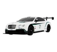 Amewi Voiture RC électrique Bentley GT3 Continental – 1:18 Brushed 4WD Blanc Prêt à fonctionner