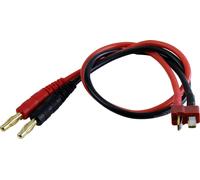 Amewi Câble de charge [1x banane mâle 4 mm - 1x T mâle] 30 cm 28236