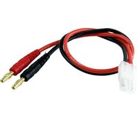 Amewi Câble de charge [1x banane mâle 4 mm - 1x Tamiya] 30 cm 28233