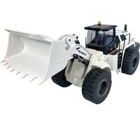 Amewi Chargeuse sur pneus G485E ME 1:14 blanc Pelleteuse RC