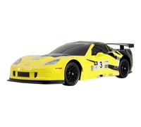 Amewi Corvette C6.R Drift Car jaune brushed 1:18 Auto RC électrique Drift 4