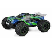 Amewi Hyper GO Basic Bleu, Vert Brushed 1:16 Auto RC électrique Truggy 4 Roues motrices (4WD) prêt à fonctionner (RTR)