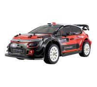 Amewi Auto RC électrique Hyper Go Citroen C3 WRC 1:14 Brushless 4WD Rallye/Drift Noir/Rouge