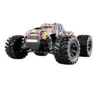 Amewi Hyper Go MTX20 Monster Truck brushless 1:20 RTR avec télécommande, Batterie, câble de Charge