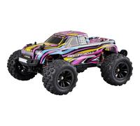 Amewi Hyper GO Pro bleu, rouge brushless 1:16 Auto RC électrique Monstertruck 4 roues motrices (4WD) prêt à fonctionner (RtR) 2,4