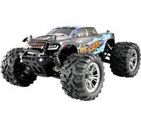 Amewi M-Land bleu brushed 1:16 Véhicule RC débutant électrique Monstertruck 4 roues motrices (4WD) p
