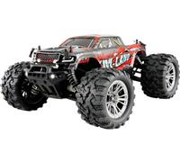 Amewi M-Land rouge brushed 1:16 Véhicule RC débutant électrique Monstertruck 4 roues motrices (4WD) prêt à fonctionner (RtR) 2,4 GHz