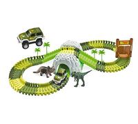 Amewi- Magic Traxx Dino Park Lot de 109 pièces avec Tunnels en Carton, 100653