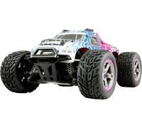 Amewi MAX20 blau-pink bleu, rose brushed 1:20 Véhicule RC débutant électrique Monstertruck 4 roues motrices (4WD) prêt à