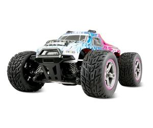Amewi MAX20 Monster Truck Brushed 50 km/h 4WD 1:20 RTR Bleu/Rose RC télécommandé
