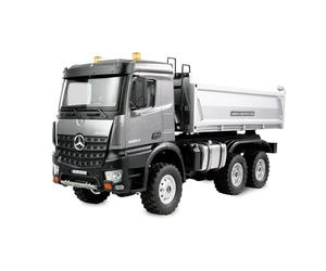Amewi Mercedes-Benz Arocs Camion télécommandé 6 x 6 1:14 RTR Anthracite modèle de Camion télécommandé