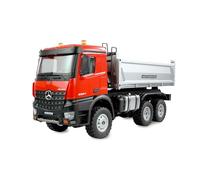 Amewi Mercedes-Benz Arocs Camion télécommandé 6 x 6 1:14 RTR Rouge, modèle de Camion télécommandé