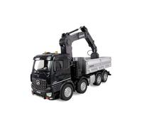 Amewi Mercedes-Benz Arocs Voiture Grue télécommandée avec Benne 8 x 4/4 4WD 1:18 RTR RC