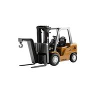 Amewi Mini Chariot élévateur en métal 8 canaux 1:64 RTR télécommandé pour Enfant à partir de 6 Ans Jaune/Noir