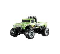 Amewi Monster Truck télécommandé Die Cast 1:64, télécommande au Format Carte, RTR Vert