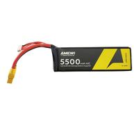 Amewi Pack de batterie (LiPo) 14.8 V 5500 mAh Nombre de cellules: 4 Softcase