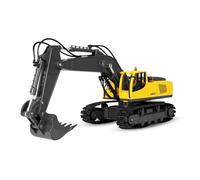 Amewi Pelleteuse à chaîne avec Pelle en métal 16 canaux 1:18 RTR télécommandée RC Enfants à partir de 6 Ans