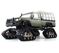Amewi AMXRock RCX10BTS Scale Crawler Pick-Up mattgrün 1:10, RTR brushed 1:10 Auto RC électrique Crawler prêt à fonctionner (RtR)